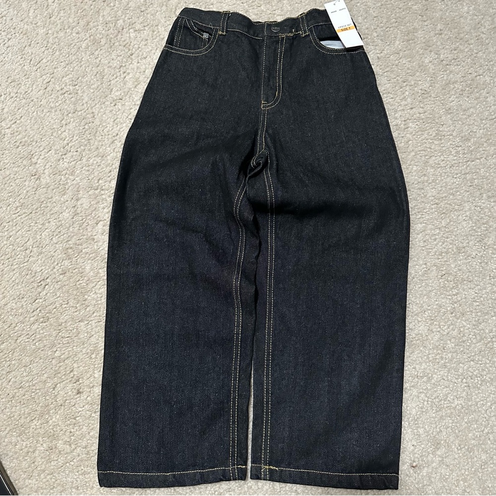 Kenneth Cole Reaction Dark Raw Denim Pants